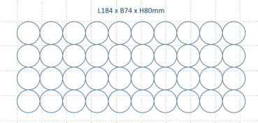 Li-Ion Akkupack 10S4P 36V 13,8Ah 496,8Wh