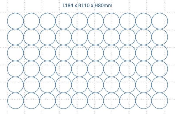 Li-Ion Akkupack 10S6P 36V 20,7Ah 745,2Wh Panasonic NCR-18650GA