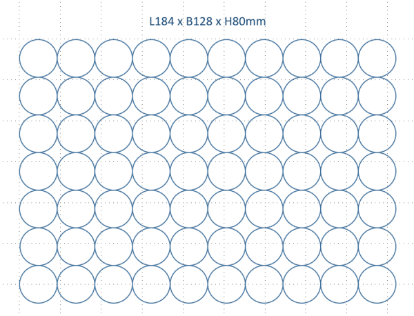 Li-Ion Akkupack 10S7P 36V 24,15Ah 869,4Wh Panasonic NCR-18650GA