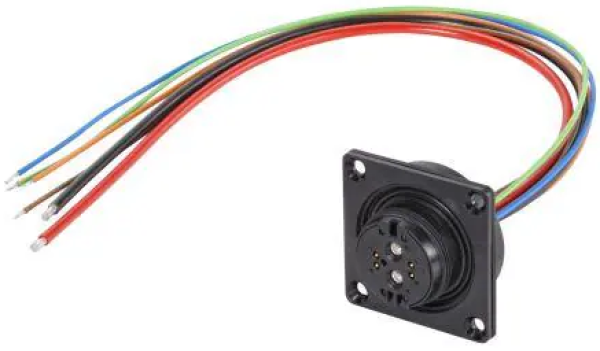 Rosenberger Power Data RoPD® Gehäusestecker - rechteckig - 2,5mm²