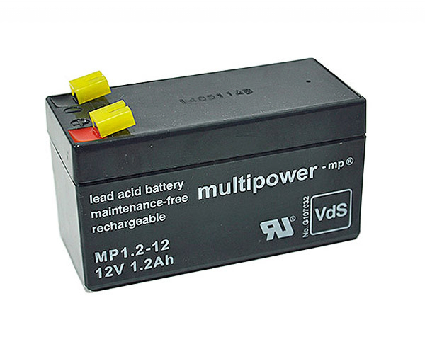 multipower MP1,2-12 VDS 12V 1,2Ah VDS