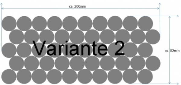 Fahrrad Akku 36 V 14,5 Ah inkl. BMS 20A (50 x Panasonic NCR18650PF)